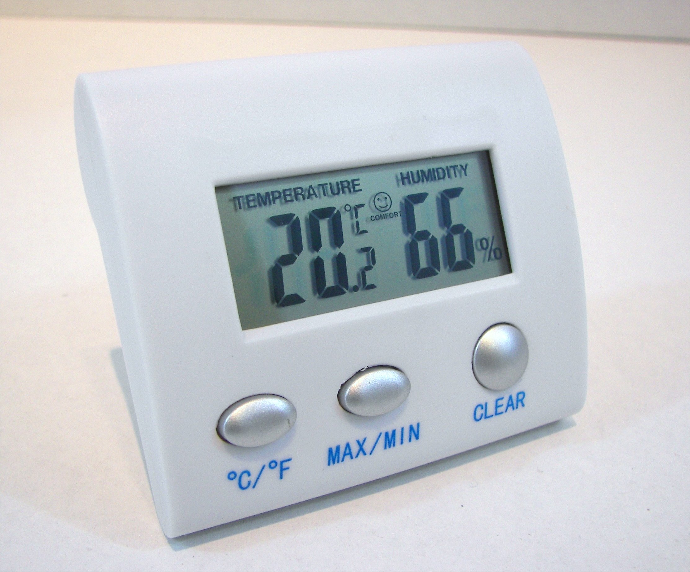 Wall/Bench Mount Relative Humidity/Thermo Meter