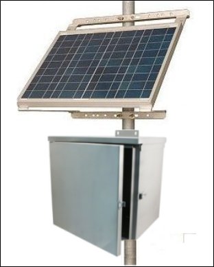 Solar Power System for Industrial Controls & Instrumentation