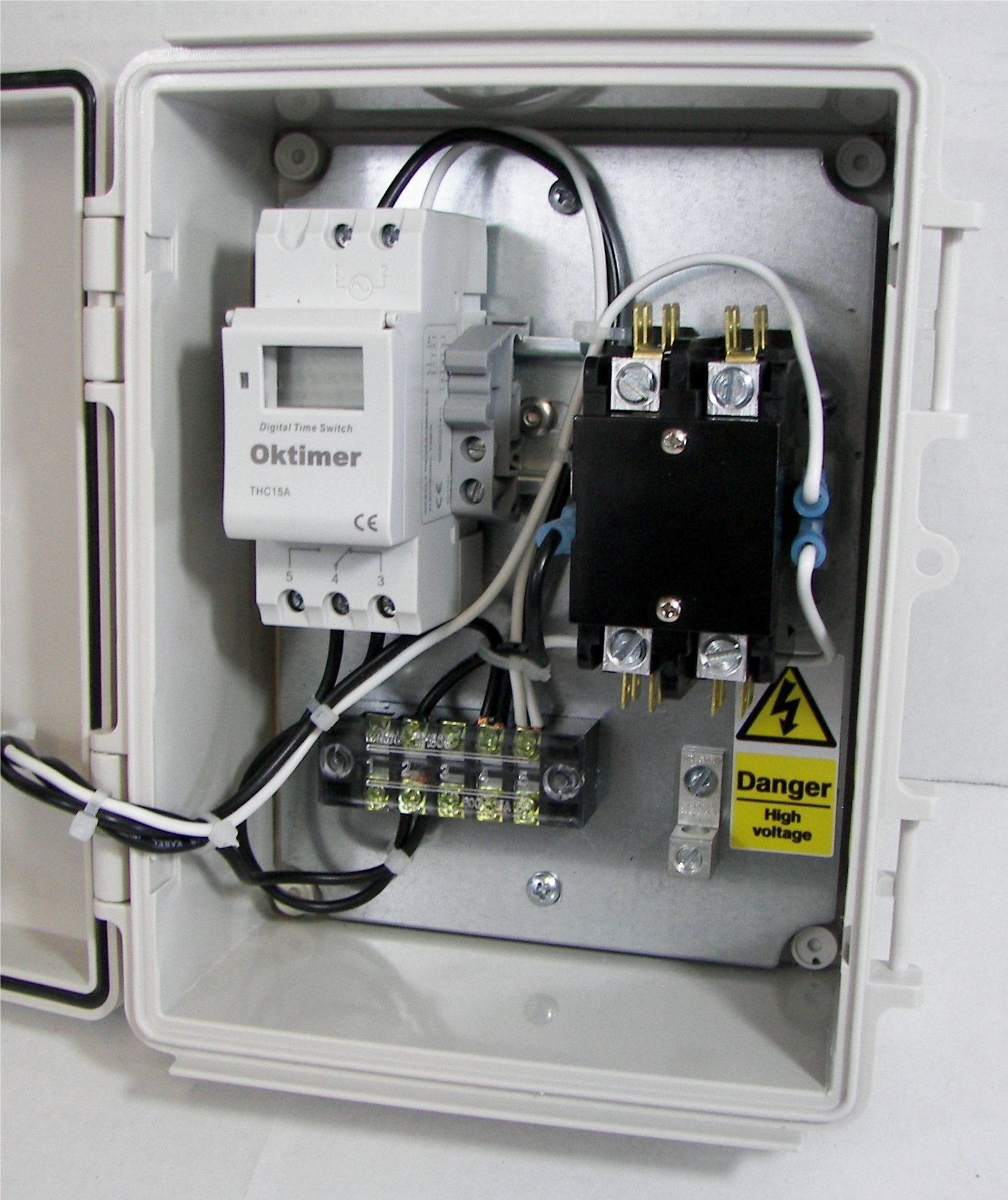 Digital Timer Control Panel with Definite Purpose Contactor
