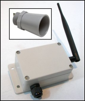 Non-contact Ultrasonic Level Transmitter/Wireless System