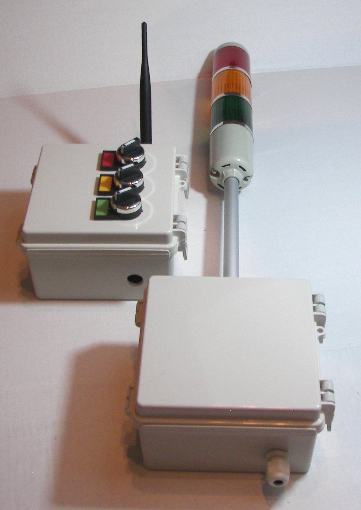 Tower Light Indicators with Wireless Remote Control Switch Box